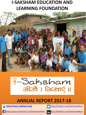 i-Saksham education youth NGO rural bihar about